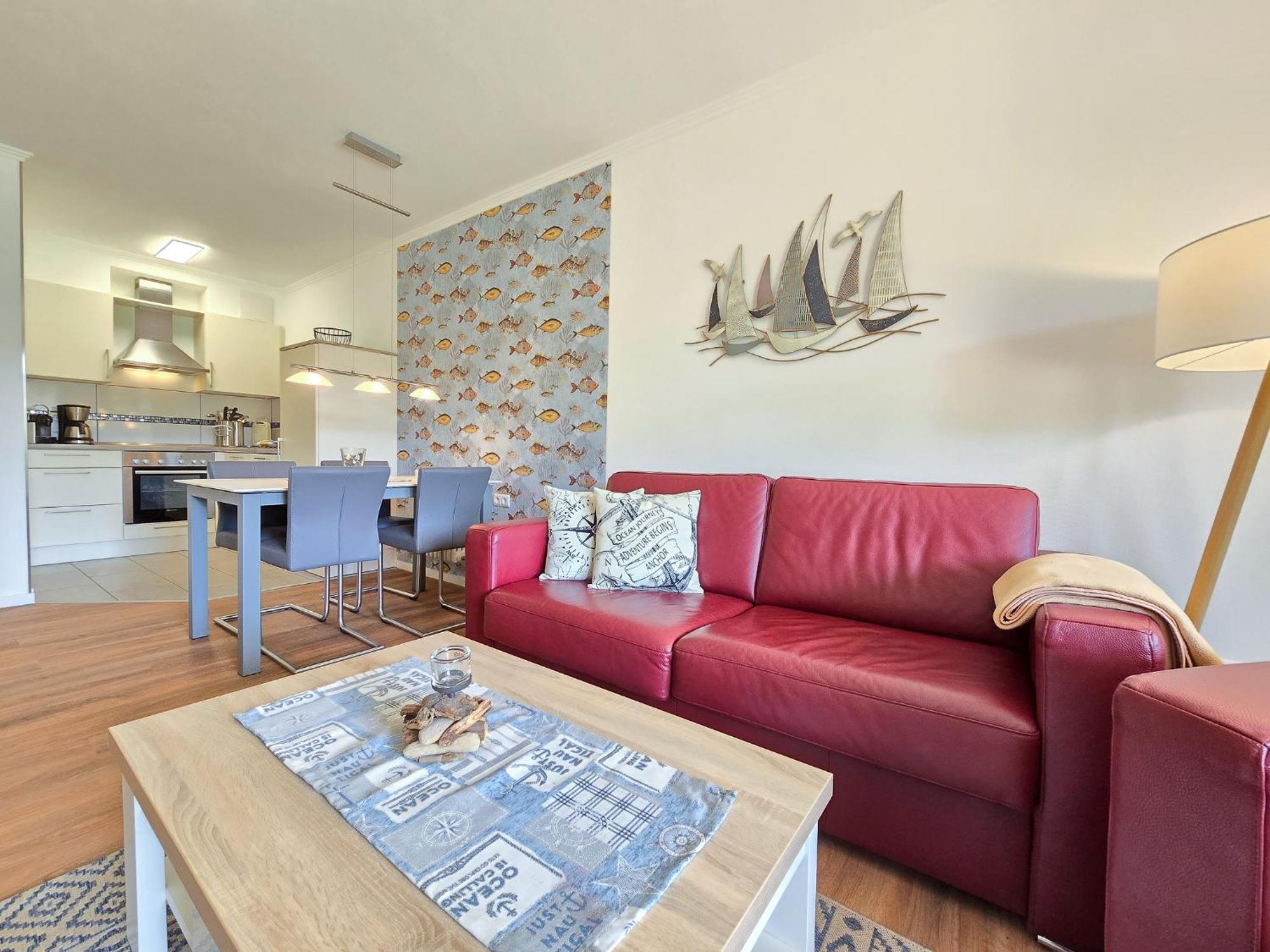 Duenenpark Binz - Komfortplus Ferienwohnung Mit 1 Schlafzimmer Und Terrasse Im Erdgeschoss 212 Экстерьер фото