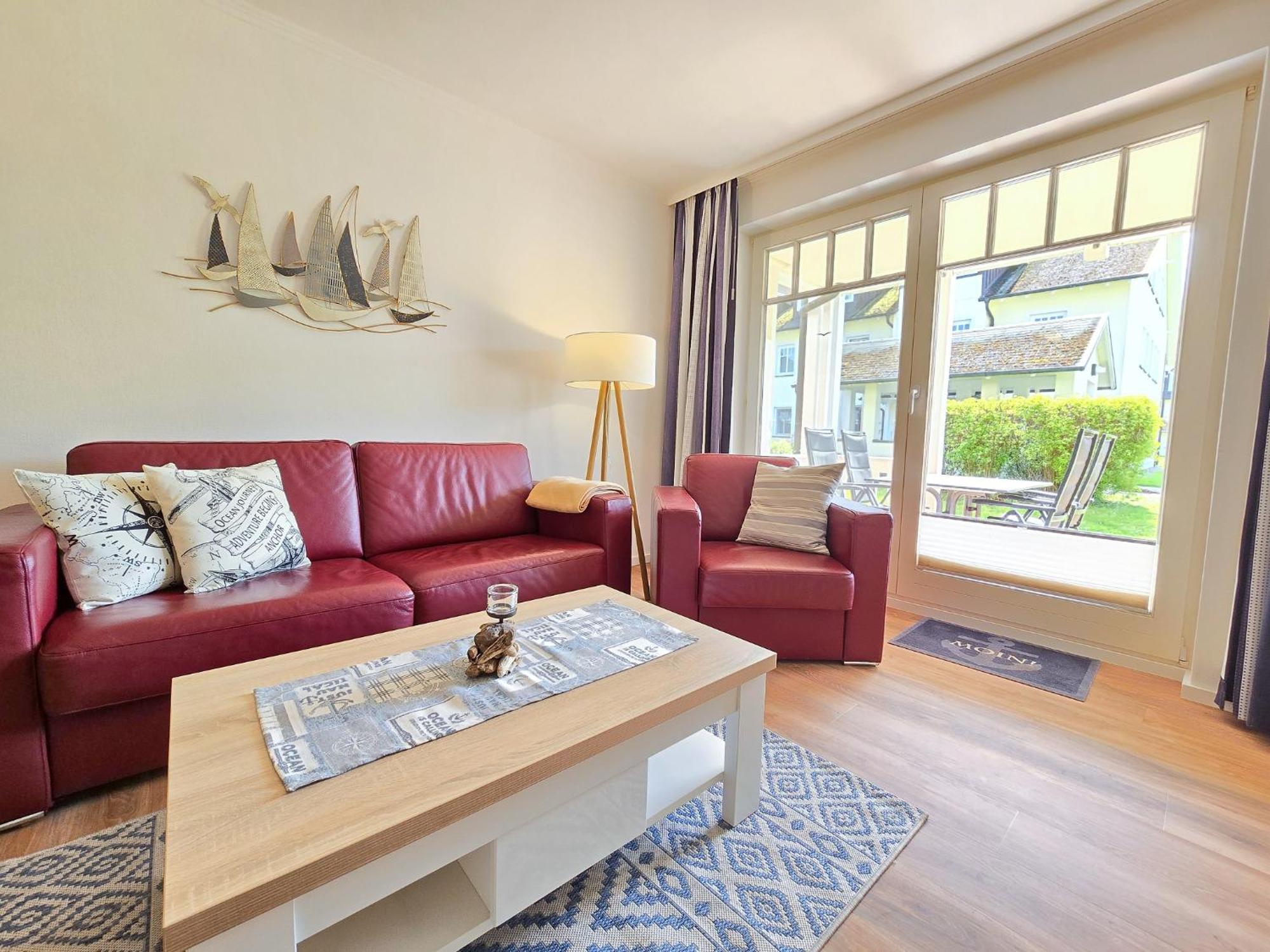 Duenenpark Binz - Komfortplus Ferienwohnung Mit 1 Schlafzimmer Und Terrasse Im Erdgeschoss 212 Экстерьер фото